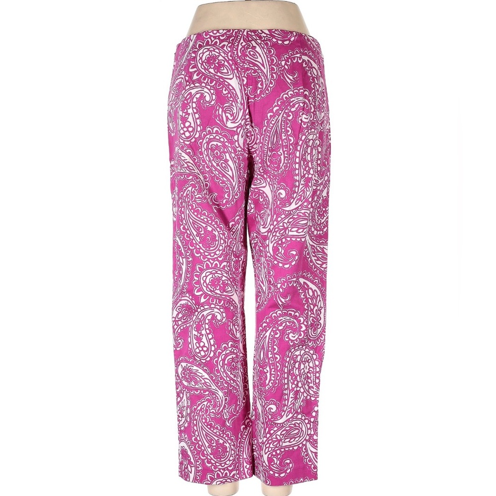 Lauren Ralph Lauren Pink Paisley Pants